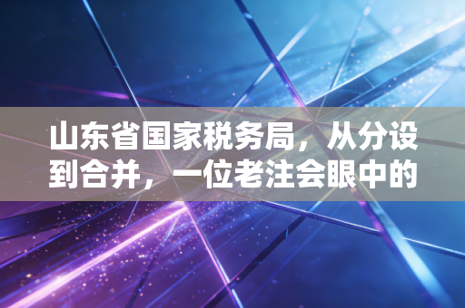 山东省国家税务局,从分设到合并,一位老注会眼中的齐鲁税改风云录