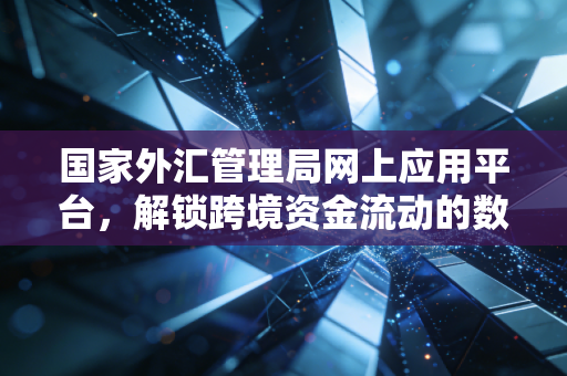 国家外汇管理局网上应用平台，解锁跨境资金流动的数字钥匙，一位老财务的深度观察
