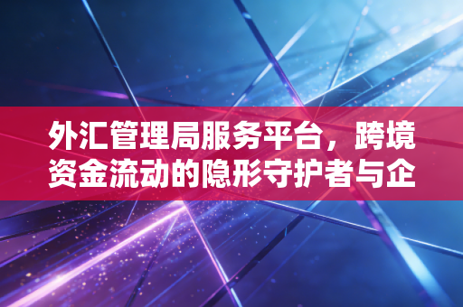 外汇管理局服务平台,跨境资金流动的隐形守护者与企业财务的数字化突围