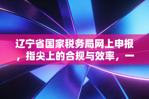 辽宁省国家税务局网上申报，指尖上的合规与效率，一位老会计的实战心法