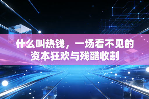什么叫热钱,一场看不见的资本狂欢与残酷收割