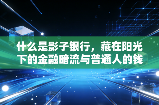什么是影子银行，藏在阳光下的金融暗流与普通人的钱袋子