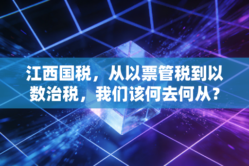 江西国税，从以票管税到以数治税，我们该何去何从？