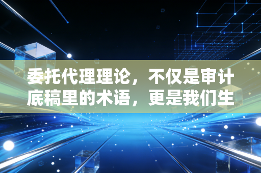 委托代理理论，不仅是审计底稿里的术语，更是我们生活的真实写照