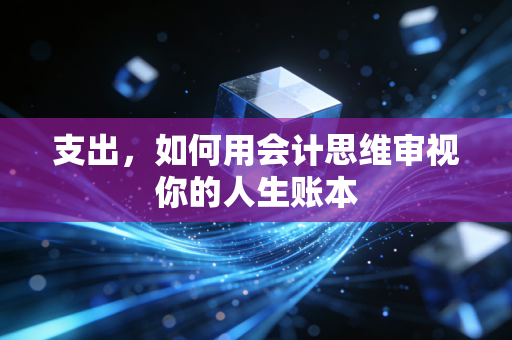 支出，如何用会计思维审视你的人生账本