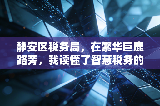 静安区税务局，在繁华巨鹿路旁，我读懂了智慧税务的温度与速度