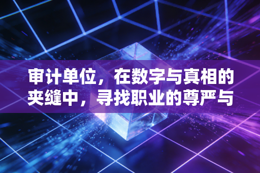 审计单位,在数字与真相的夹缝中,寻找职业的尊严与温度
