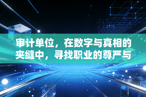 审计单位，在数字与真相的夹缝中，寻找职业的尊严与温度