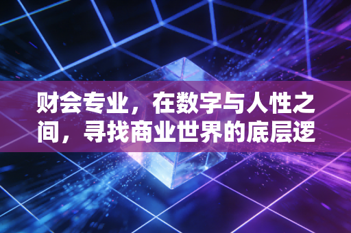 财会专业,在数字与人性之间,寻找商业世界的底层逻辑