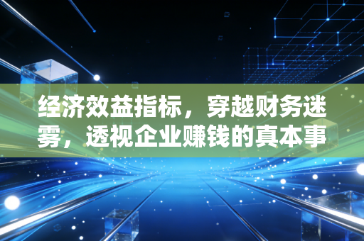 经济效益指标，穿越财务迷雾，透视企业赚钱的真本事