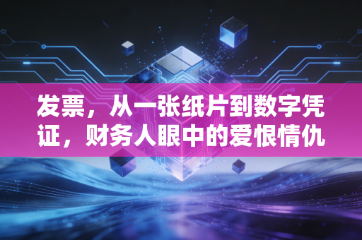 发票,从一张纸片到数字凭证,财务人眼中的爱恨情仇与未来