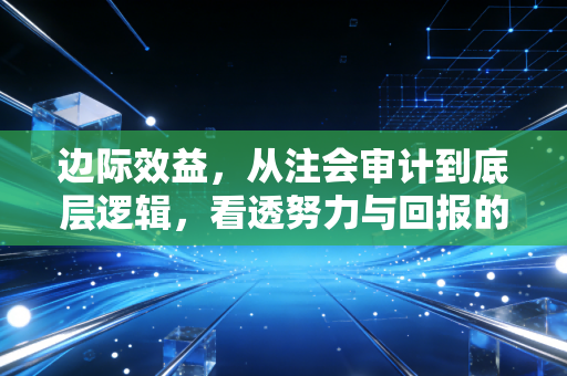 边际效益，从注会审计到底层逻辑，看透努力与回报的真相