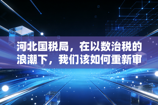 河北国税局，在以数治税的浪潮下，我们该如何重新审视税务合规？