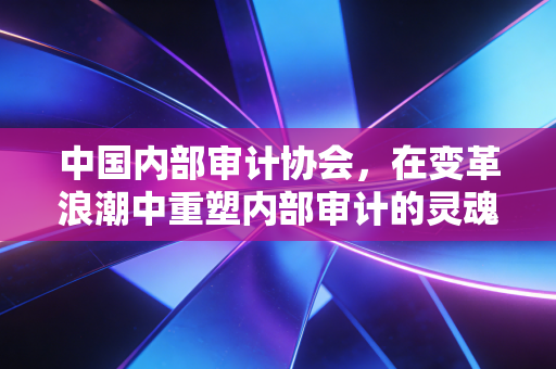 中国内部审计协会，在变革浪潮中重塑内部审计的灵魂——从纠错走向赋能