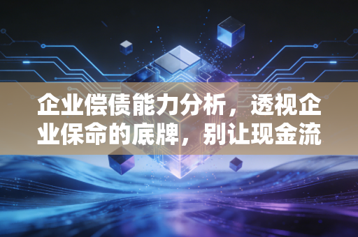企业偿债能力分析，透视企业保命的底牌，别让现金流断裂成为噩梦