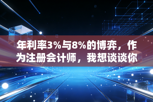 年利率3%与8%的博弈，作为注册会计师，我想谈谈你钱包里的隐形杀手