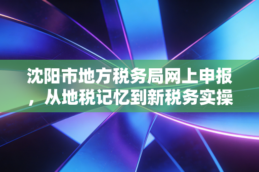沈阳市地方税务局网上申报，从地税记忆到新税务实操的全面指南