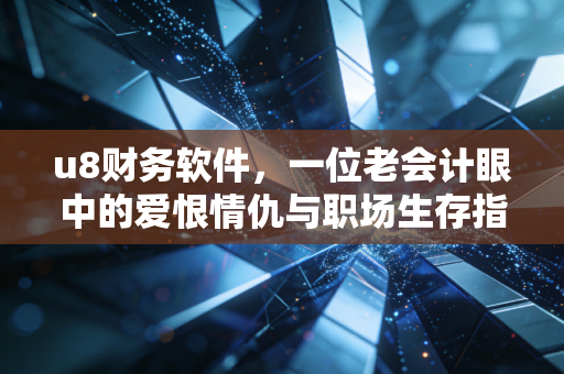 u8财务软件,一位老会计眼中的爱恨情仇与职场生存指南