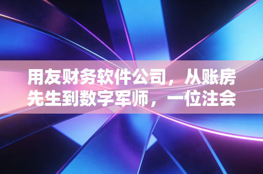 用友财务软件公司，从账房先生到数字军师，一位注会眼中的国产软件进阶史