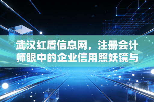 武汉红盾信息网，注册会计师眼中的企业信用照妖镜与合规避坑指南