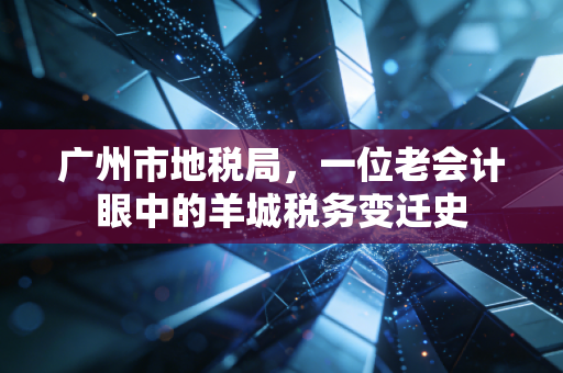 广州市地税局，一位老会计眼中的羊城税务变迁史
