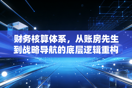 财务核算体系，从账房先生到战略导航的底层逻辑重构