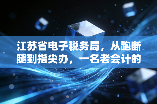 江苏省电子税务局，从跑断腿到指尖办，一名老会计的深度体验与观察