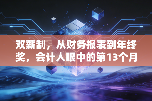 双薪制，从财务报表到年终奖，会计人眼中的第13个月生存法则