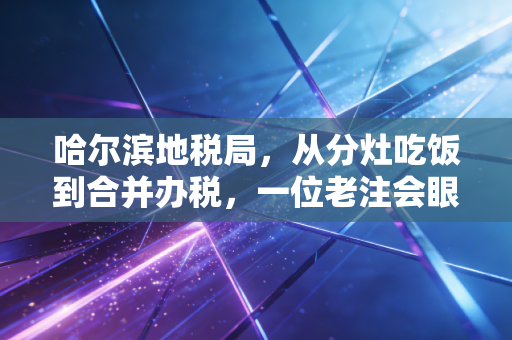 哈尔滨地税局，从分灶吃饭到合并办税，一位老注会眼中的冰城税务变迁史