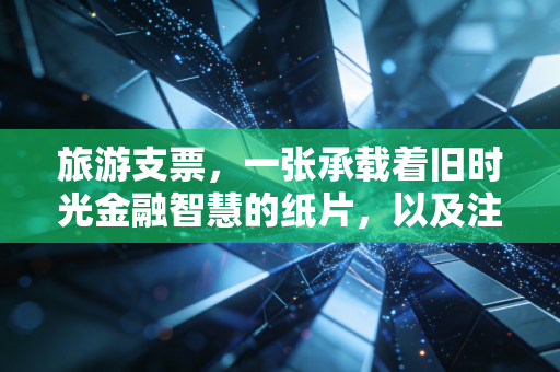 旅游支票，一张承载着旧时光金融智慧的纸片，以及注会眼中的支付演进史