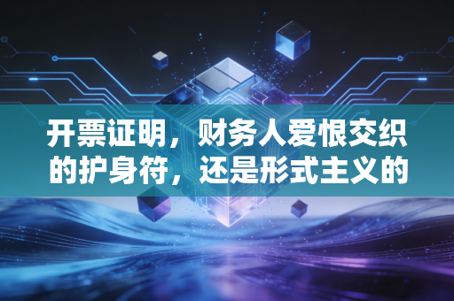 开票证明，财务人爱恨交织的护身符，还是形式主义的又一道坎？