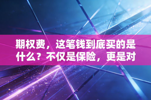 期权费，这笔钱到底买的是什么？不仅是保险，更是对未来的赌注
