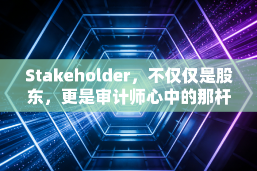 Stakeholder，不仅仅是股东，更是审计师心中的那杆秤