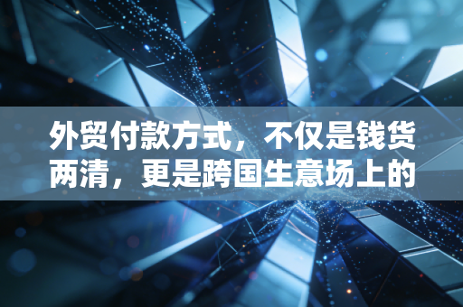 外贸付款方式，不仅是钱货两清，更是跨国生意场上的心理博弈与信任试金石