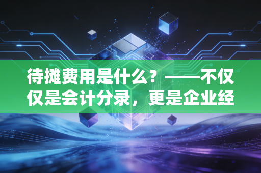 待摊费用是什么?——不仅仅是会计分录,更是企业经营的时间胶囊
