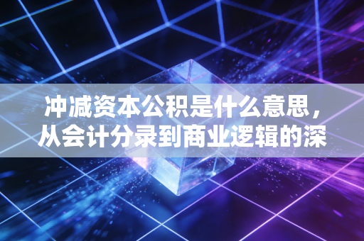 冲减资本公积是什么意思,从会计分录到商业逻辑的深度解析