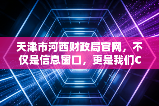 天津市河西财政局官网,不仅是信息窗口,更是我们CPA的作战地图