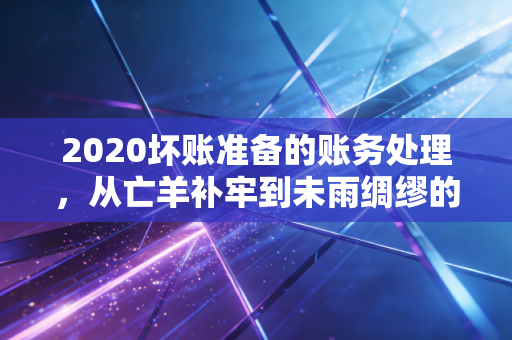 2020坏账准备的账务处理,从亡羊补牢到未雨绸缪的会计思维变革