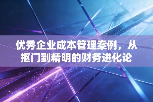 优秀企业成本管理案例,从抠门到精明的财务进化论