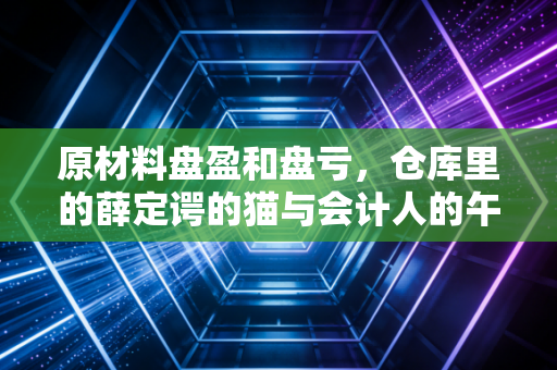 原材料盘盈和盘亏，仓库里的薛定谔的猫与会计人的午夜惊魂