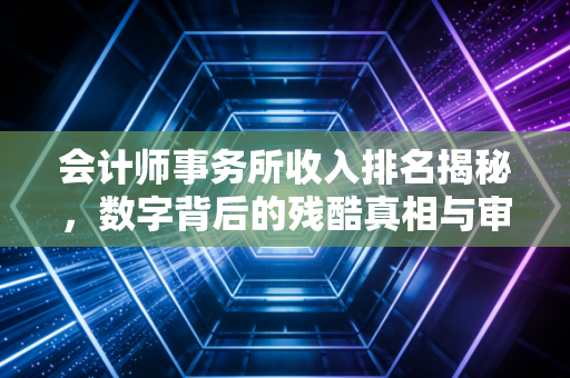 会计师事务所收入排名揭秘,数字背后的残酷真相与审计人的生存哲学