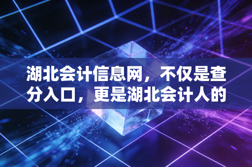 湖北会计信息网,不仅是查分入口,更是湖北会计人的职业灯塔