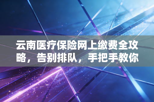 云南医疗保险网上缴费全攻略，告别排队，手把手教你搞定救命钱