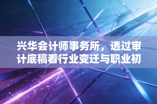 兴华会计师事务所,透过审计底稿看行业变迁与职业初心