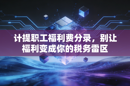 计提职工福利费分录，别让福利变成你的税务雷区