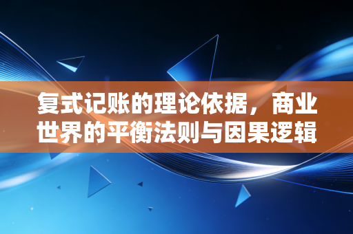 复式记账的理论依据,商业世界的平衡法则与因果逻辑