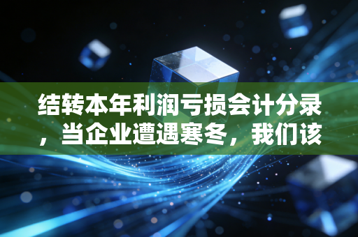 结转本年利润亏损会计分录,当企业遭遇寒冬,我们该如何在账本里寻找春天?