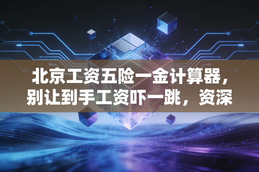 北京工资五险一金计算器,别让到手工资吓一跳,资深注会带你读懂工资条背后的隐形财富