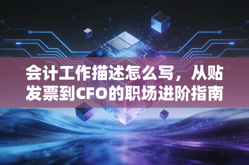 会计工作描述怎么写，从贴发票到CFO的职场进阶指南
