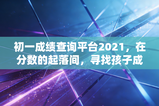 初一成绩查询平台2021，在分数的起落间，寻找孩子成长的资产负债表